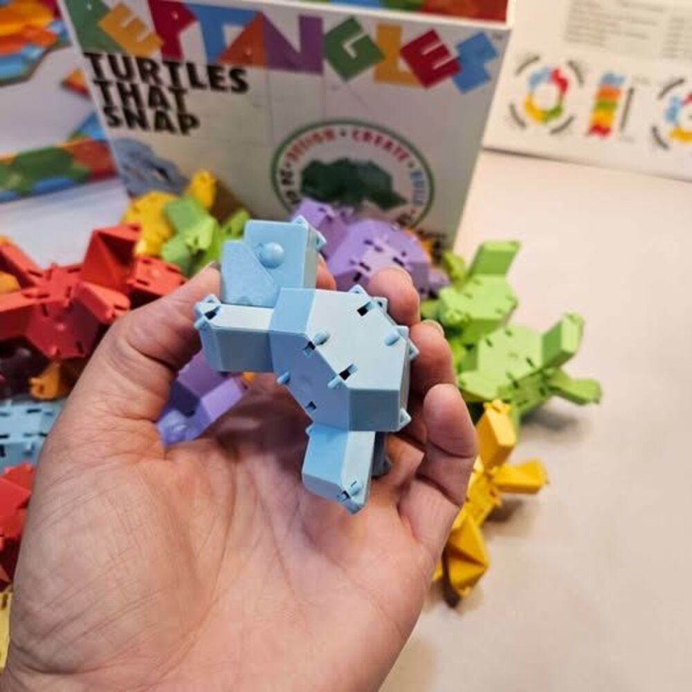 Reptangles Turtles That Snap Building Toy Set - Picture 4 of 10